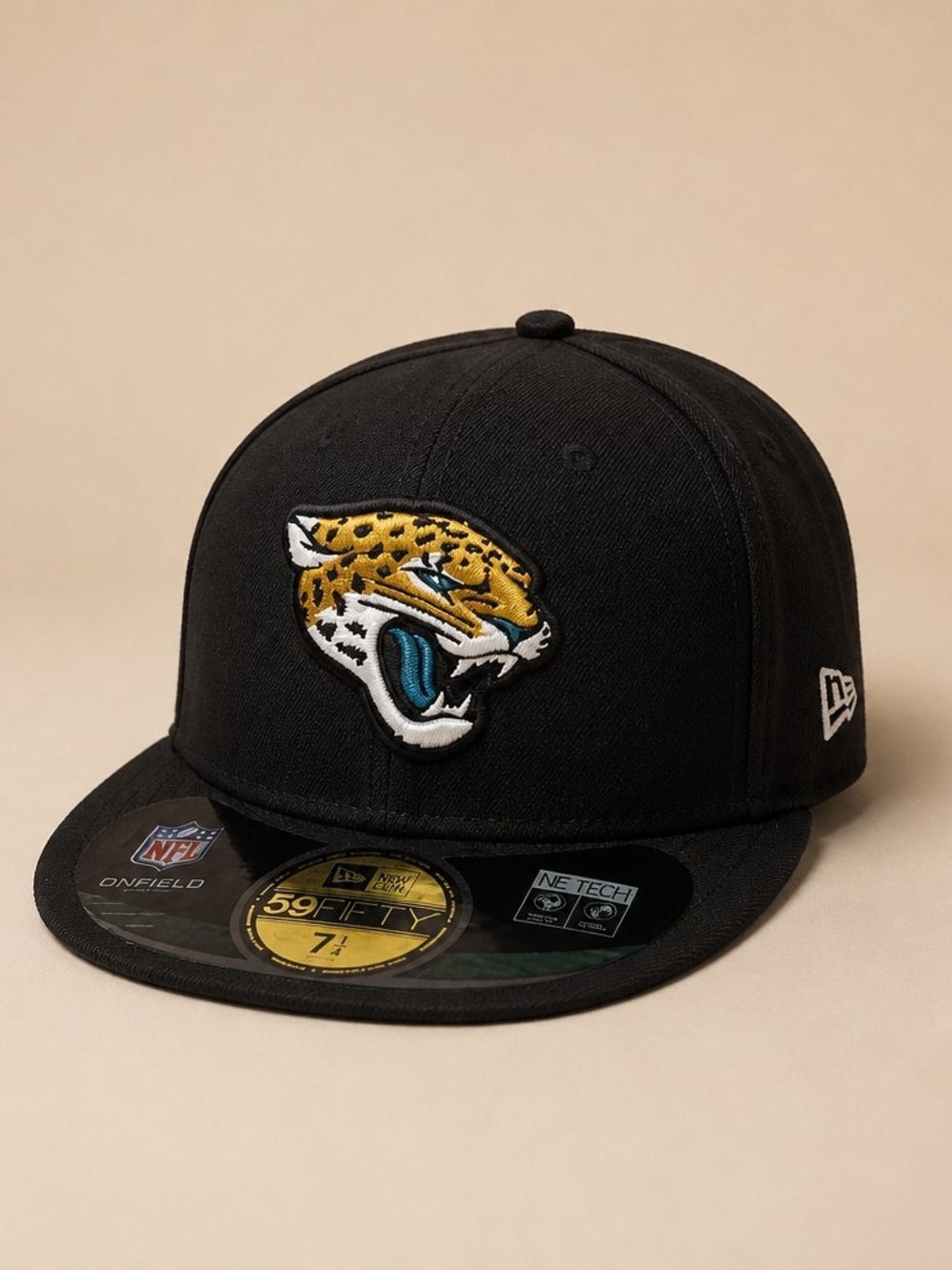 New Era NFL Jacksonville Jaguars Black 59FIFTY Fitted Cap
